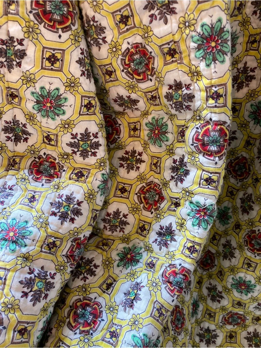 Vintage Olde Kentucky “Cheater Quilt”